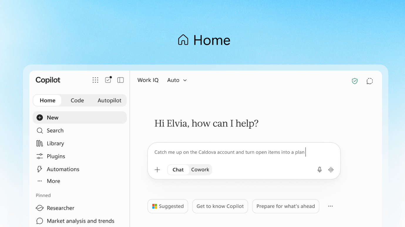copilot-home-screen