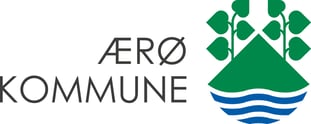 Logo - CMYK - primær højre, Ærø Kommune