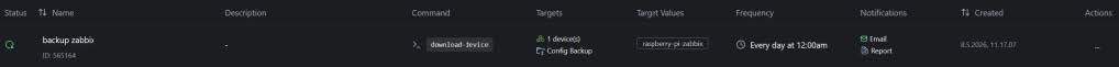 Planlagte opgaver i rConfig